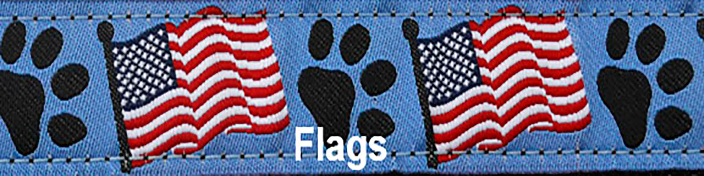 Sports Doggie Leash - Flags