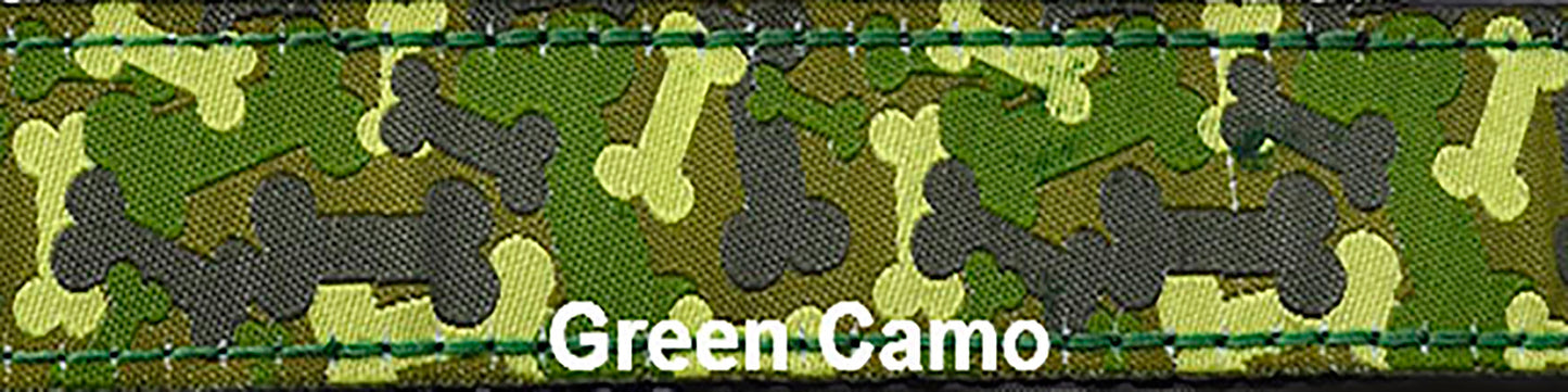 Super Bungee Leash - Green Camo