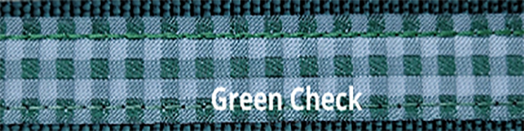 Sports Doggie Leash - Green Check