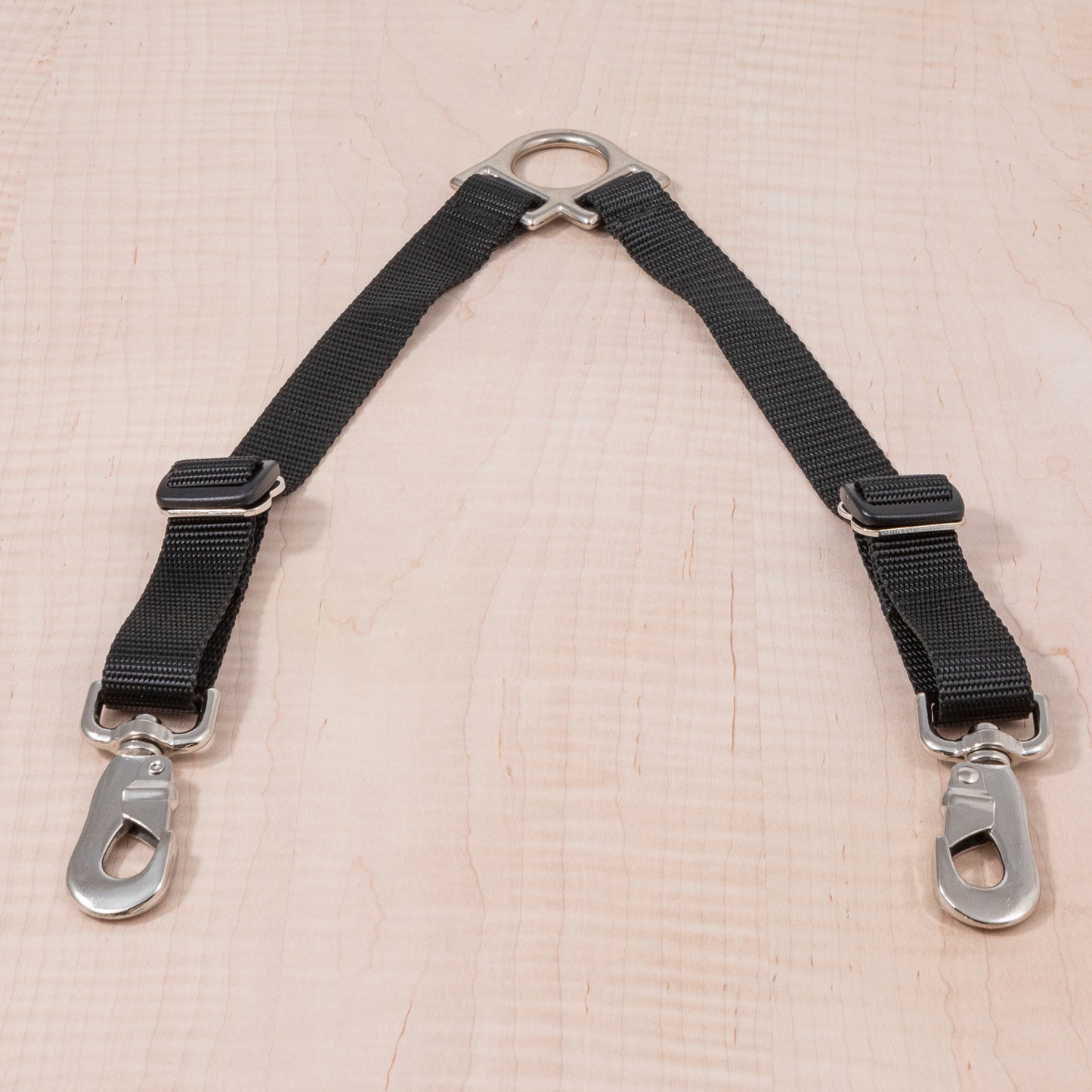 Double Doggie Leash - Black