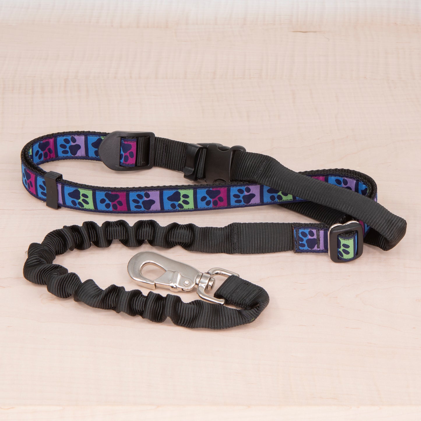 Super Bungee Leash - Jewel Tone Paws