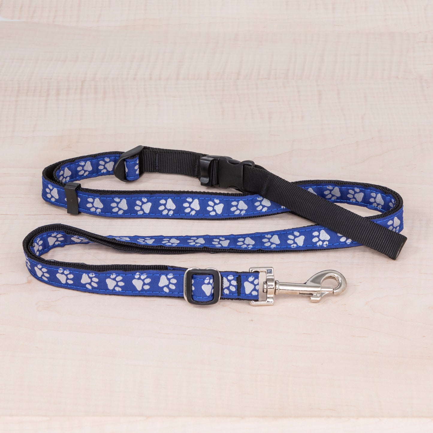 Sports Doggie Leash - Reflective Paws Royal