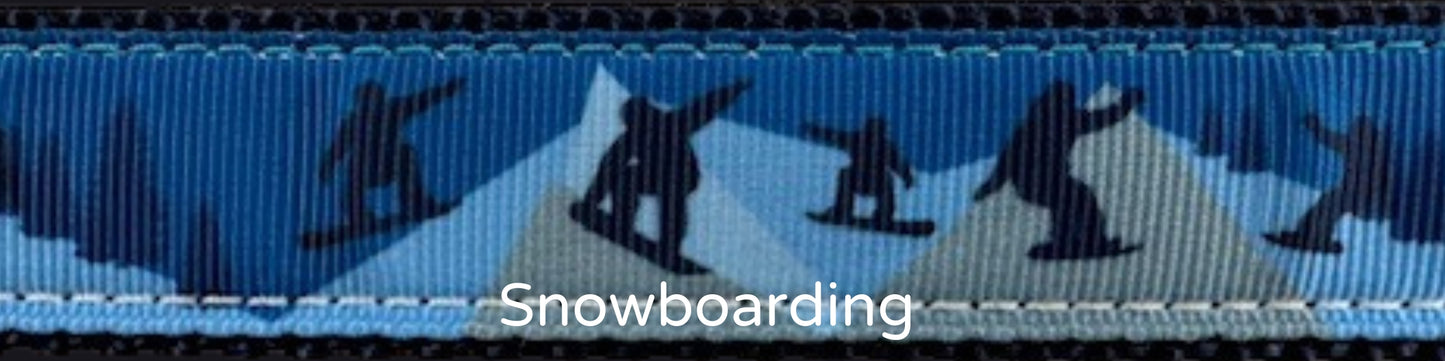 Sports Doggie Leash - Snowboarding