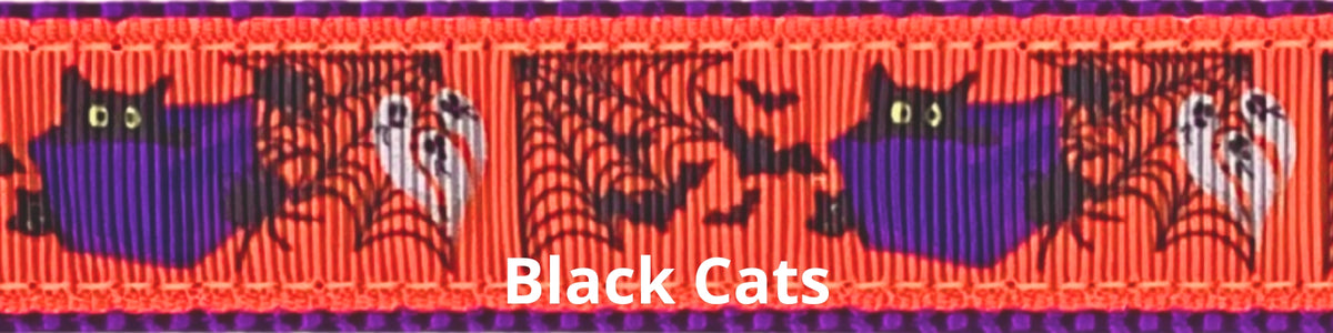 *SPECIAL* Limited Slip Collar - Black Cats