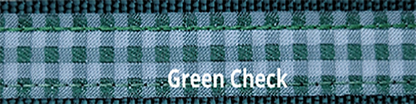 Sports Doggie Leash - Green Check