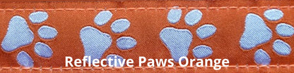 Super Bungee Leash - Reflective Paws Orange