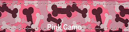 Sports Doggie Leash - Pink Camo