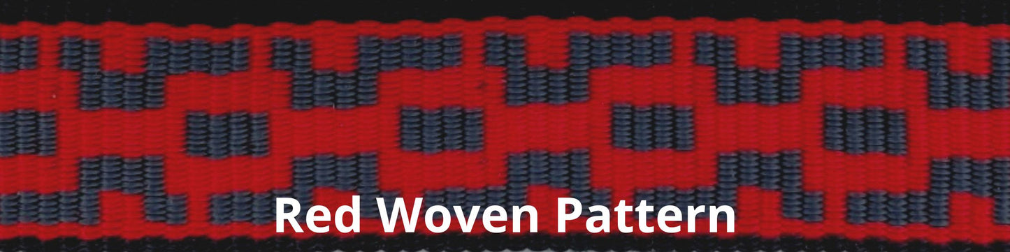 Limited Slip Collar - Red Woven