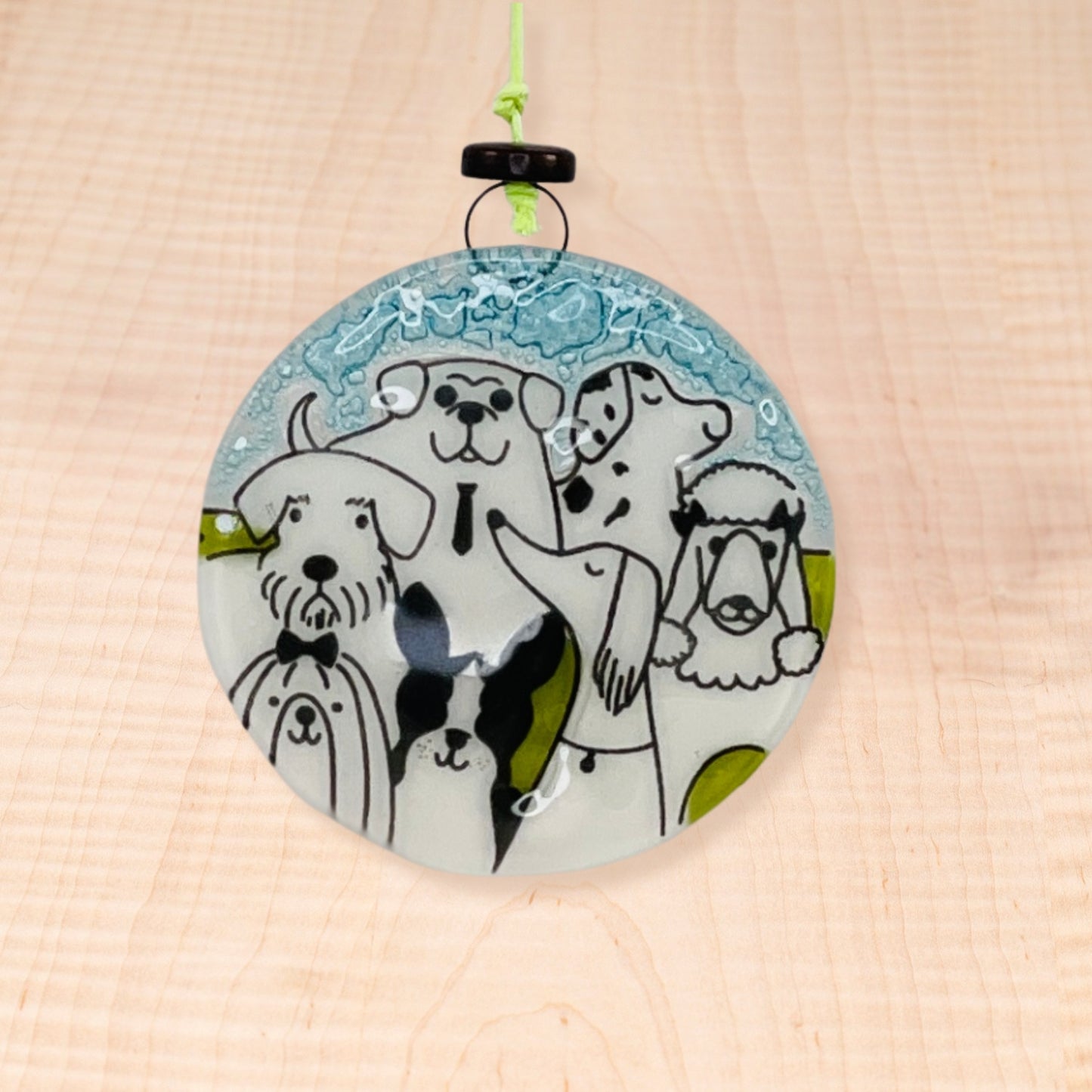 Glass Ornament Suncatcher