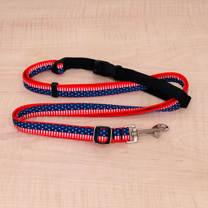 Sports Doggie Leash - Patriotic