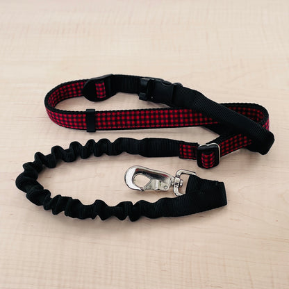 Super Bungee Leash - Buffalo Plaid