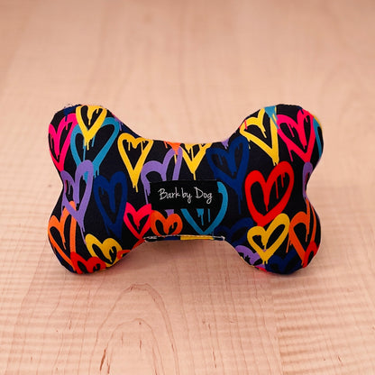 Squeaky Dog Bone Plush