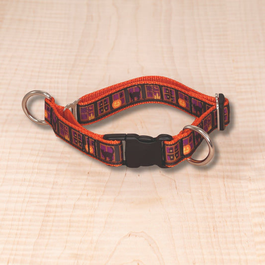 *SPECIAL* Limited Slip Collar - Halloween Windows