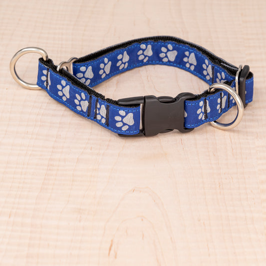 Limited Slip Collar - Reflective Paws Royal