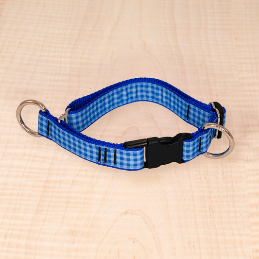 Limited Slip Collar - Royal Check