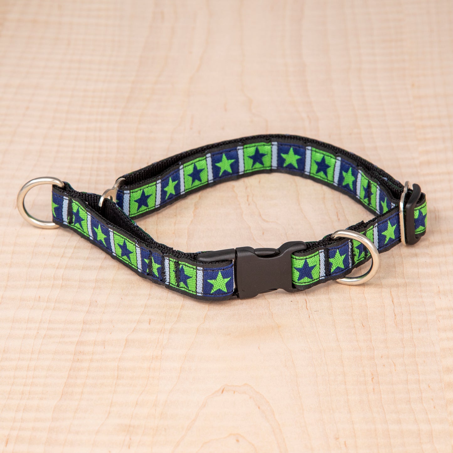 Limited Slip Collar - Green Stars