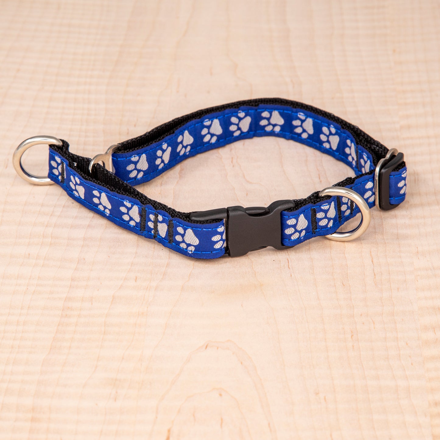 Limited Slip Collar - Reflective Paws Royal