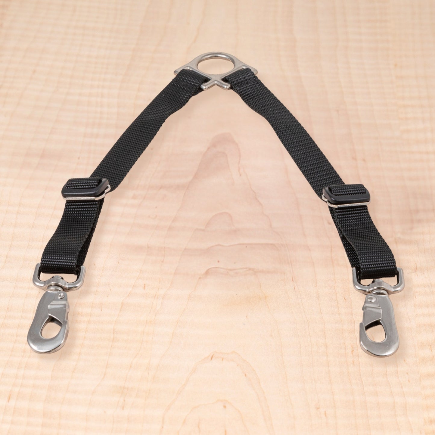 Double Doggie Leash - Black