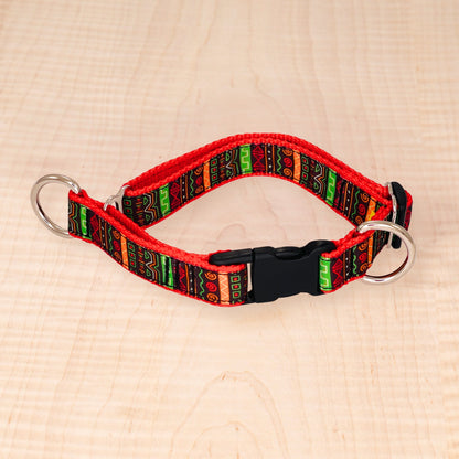 Limited Slip Collar - Geometric Red