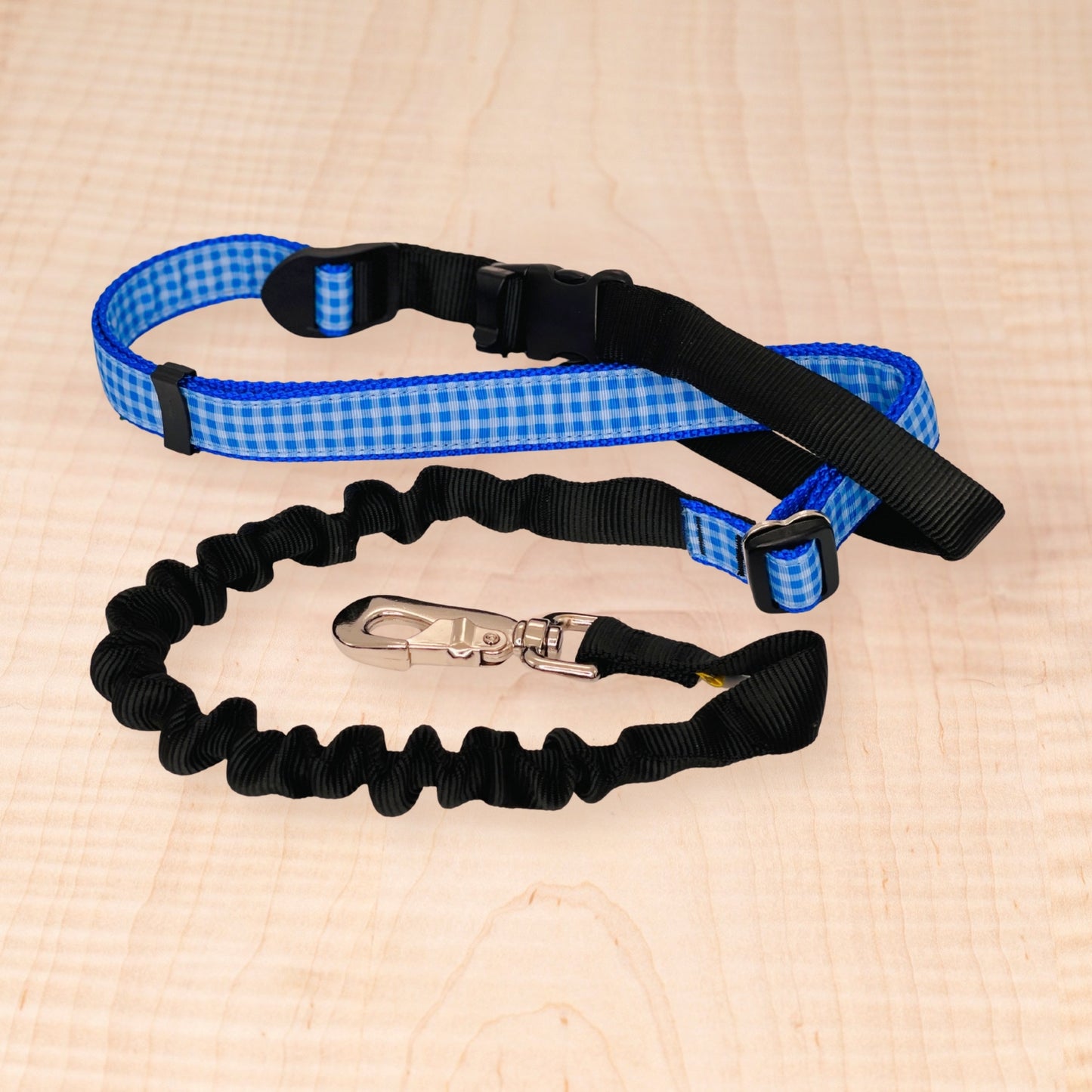 Bungee Leash - Check Royal