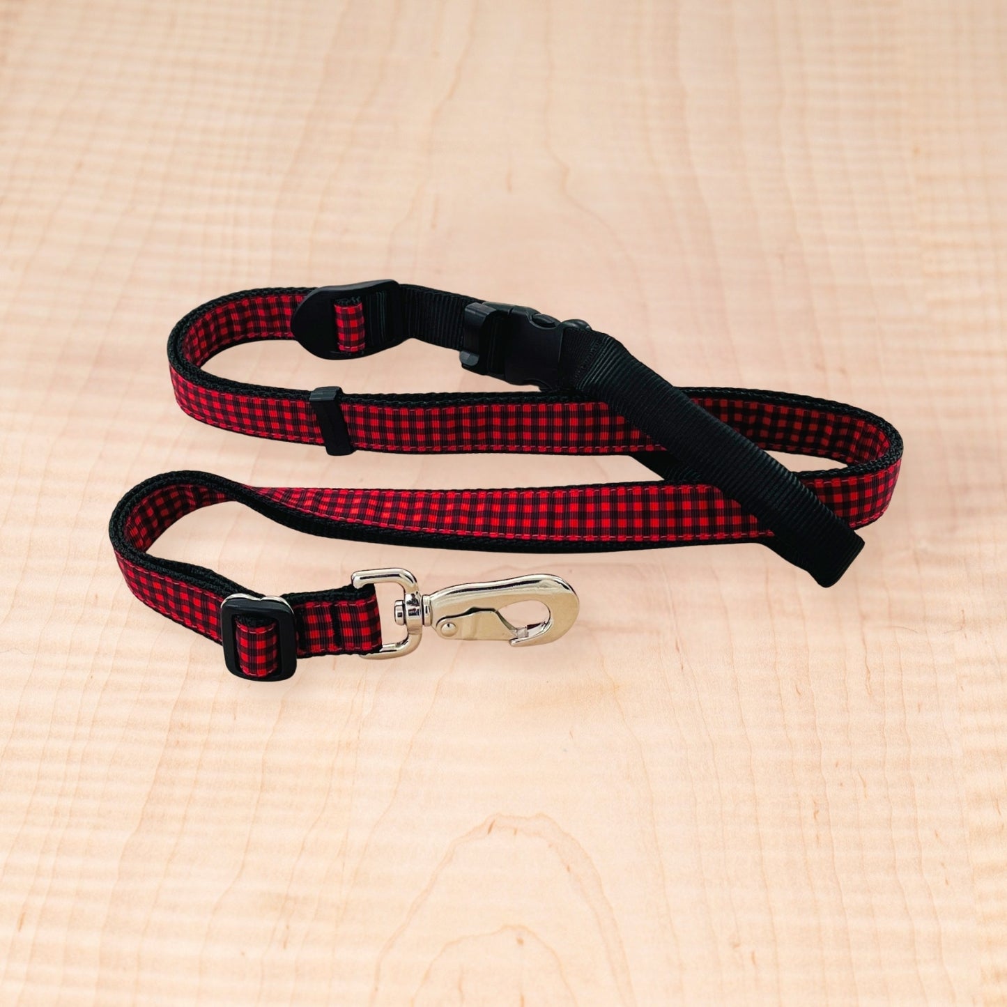 Sports Doggie Leash - Buffalo Plaid
