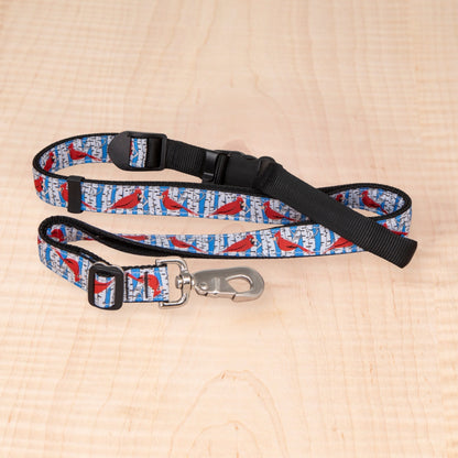 Sports Doggie Leash - Cardinals