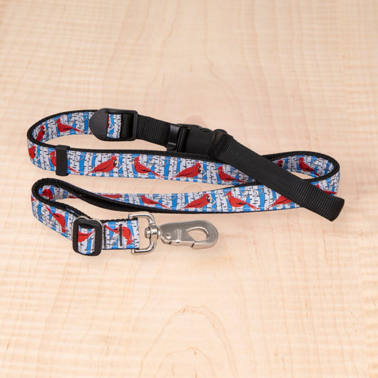 Sports Doggie Leash - Cardinals