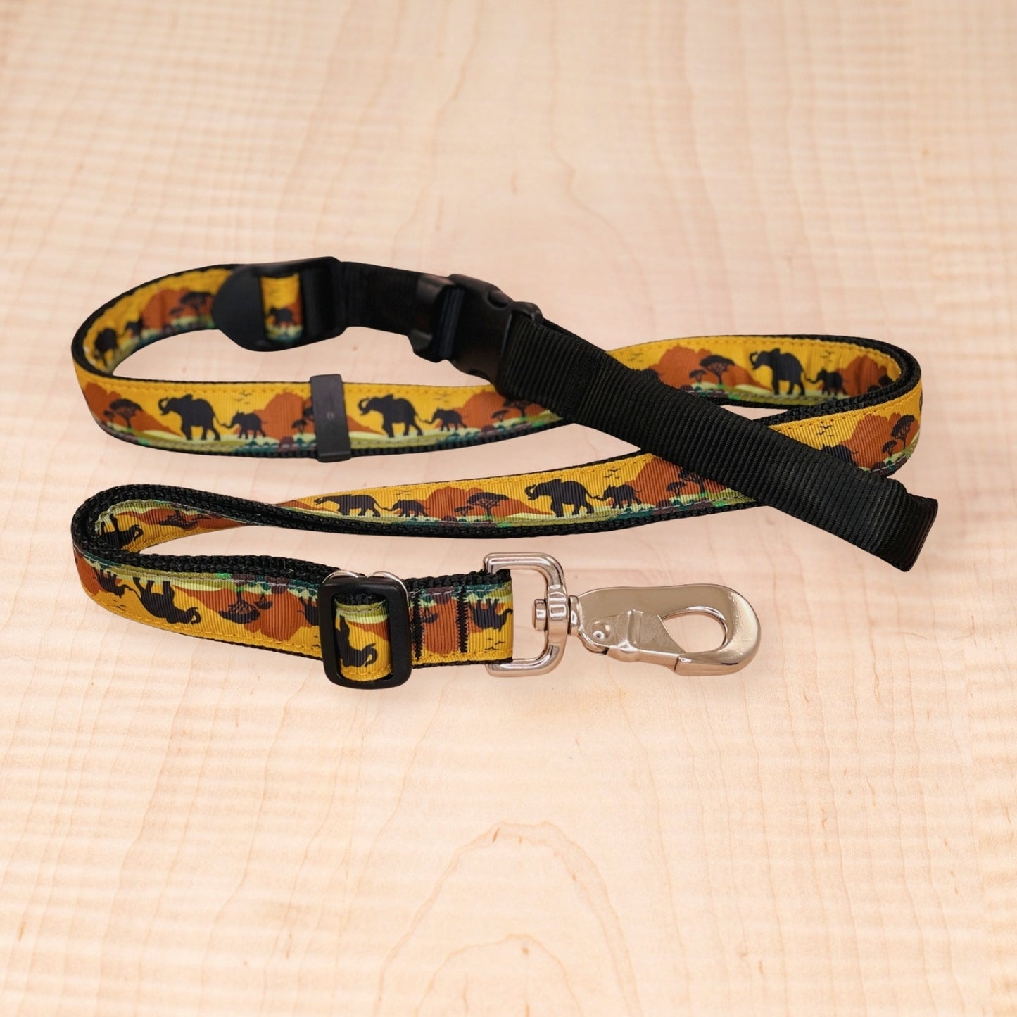 Sports Doggie Leash - Elephants