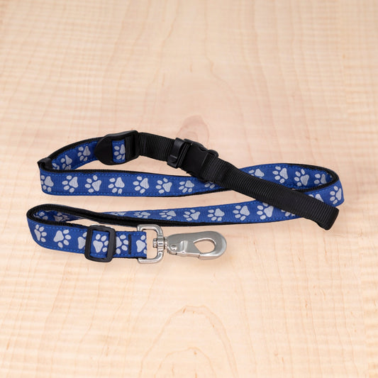 Sports Doggie Leash - Reflective Paws Royal
