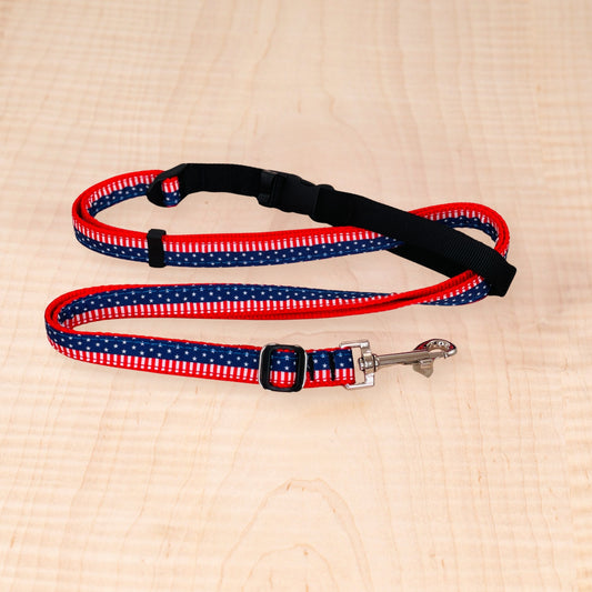Sports Doggie Leash - Patriotic