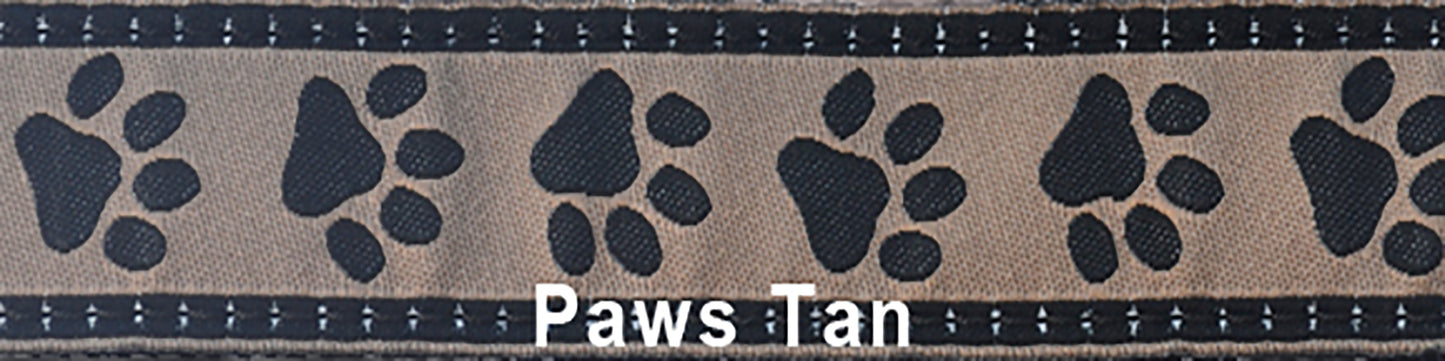Limited Slip Collar - Paws Tan