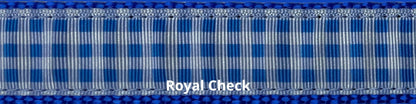 Bungee Leash - Check Royal