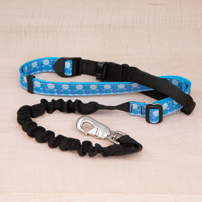 Super Bungee Leash - Aqua Dots