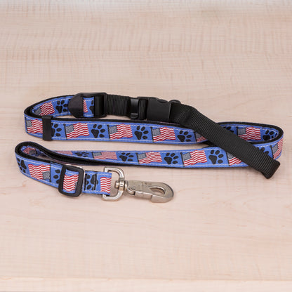 Sports Doggie Leash - Flags