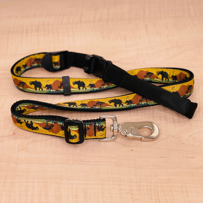 Sports Doggie Leash - Elephants